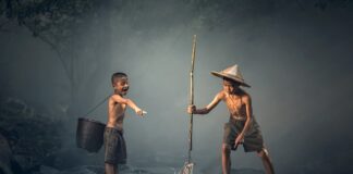 Czy ryby biorą w deszczu?